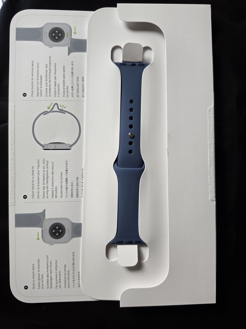 Apple Watch Blue Sport Band 40MM S/M - Picture 3 of 4